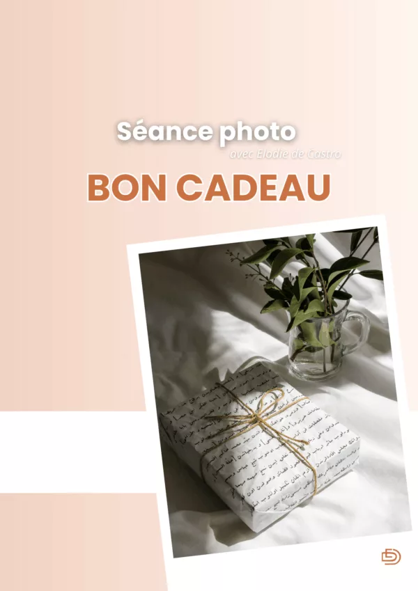 Bon cadeau, Elodie de Castro, Photographe, Amiens, Hamelet, Lille, Arras