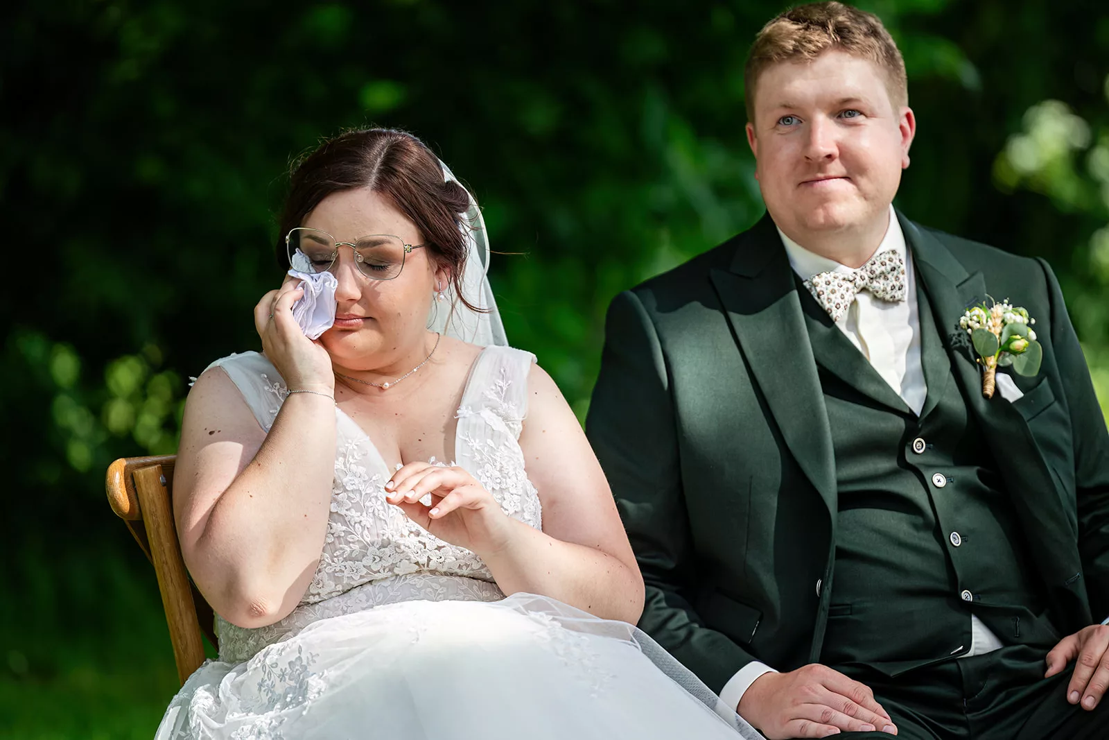 Mariée émue — mariage Amiens — Élodie de Castro photographe mariage Somme