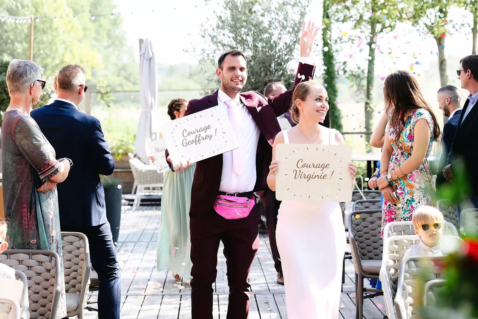 Photographe de mariage — cérémonie laïque de Virginie & Geoffrey au Moulin des Écrevisses